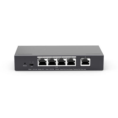 Enterprise PoE Ethernet Switch Smart Cloud Managed 5 Port Gigabit Switch