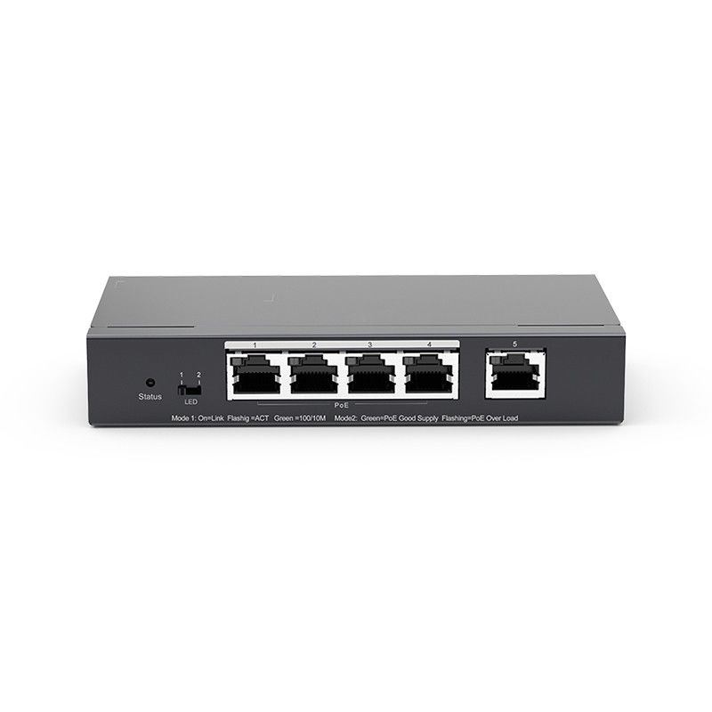 Enterprise PoE Ethernet Switch Smart Cloud Managed 5 Port Gigabit Switch