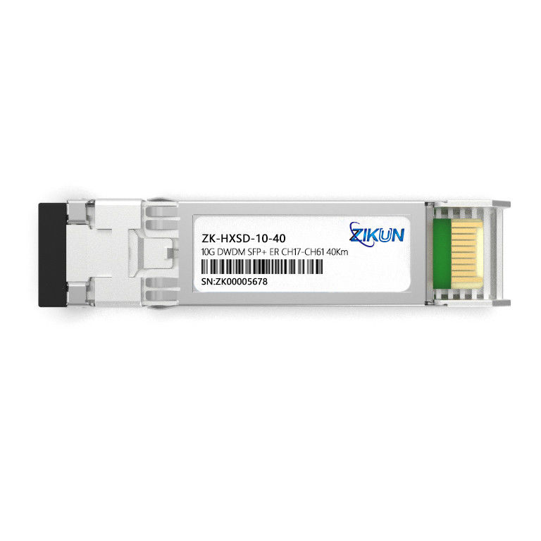 40Km SFP 10G ER Module CH17 - CH61 Fiber Optic DWDM SFP+ Transceiver